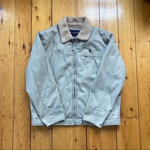 US Polo Assn. Tan Bomber Jacket